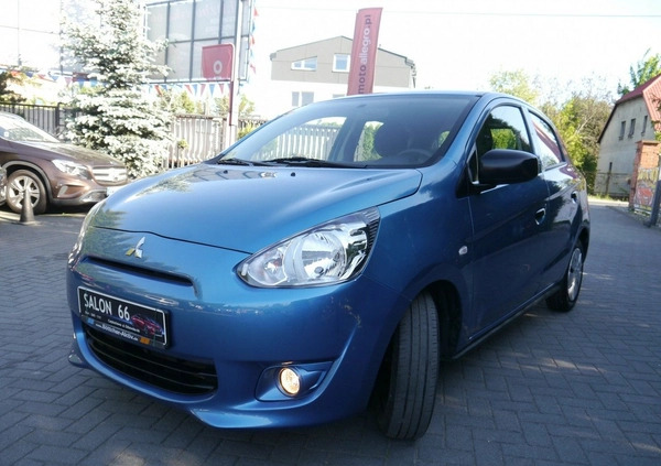 Mitsubishi Space Star cena 25500 przebieg: 72845, rok produkcji 2016 z Skwierzyna małe 352